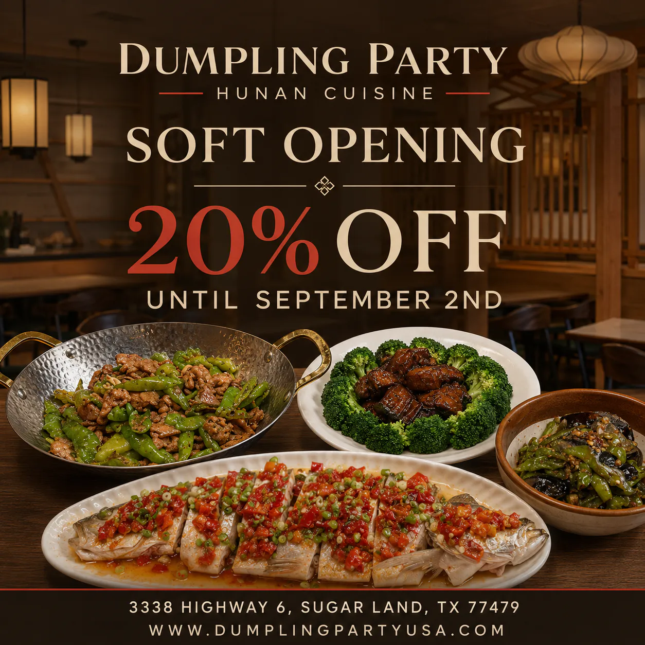 Restaurant Promotion Notice